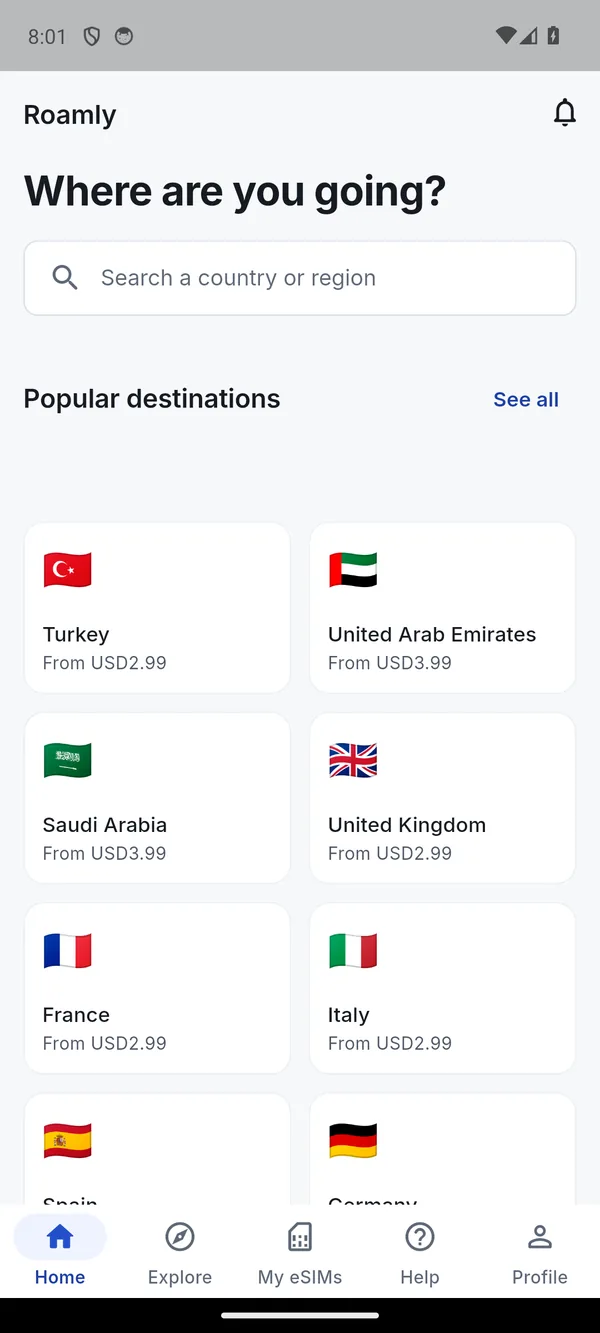 الرئيسية: إلى أين تسافر؟